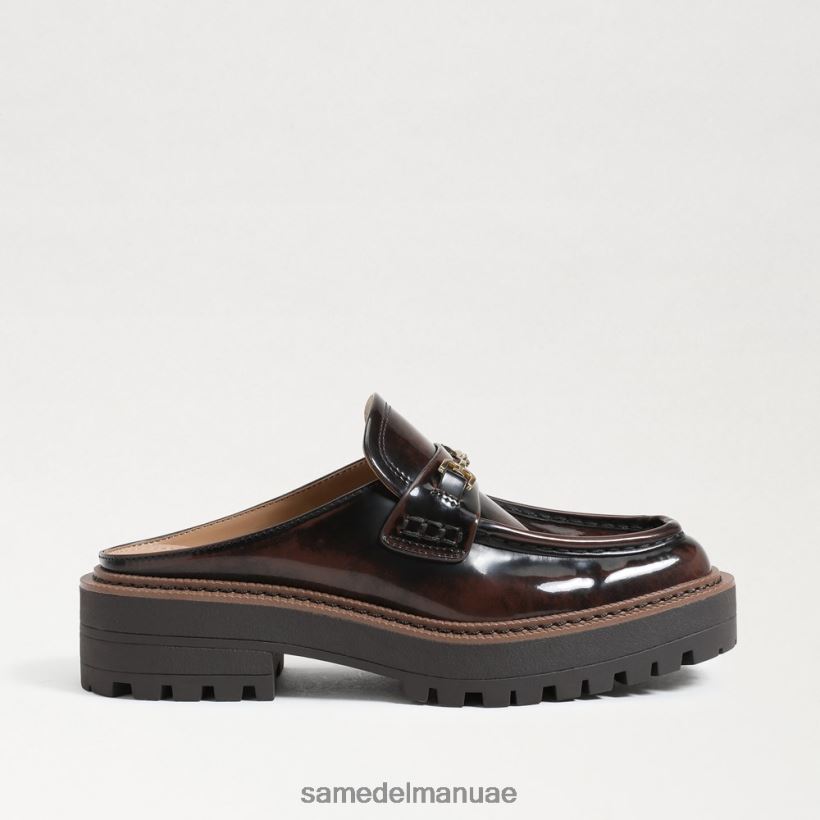 كستناء أحذية Sam Edelman نحيف نعل لينون العروة 246L6T464