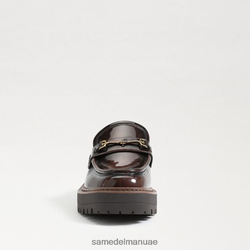 كستناء أحذية Sam Edelman نحيف نعل لينون العروة 246L6T464
