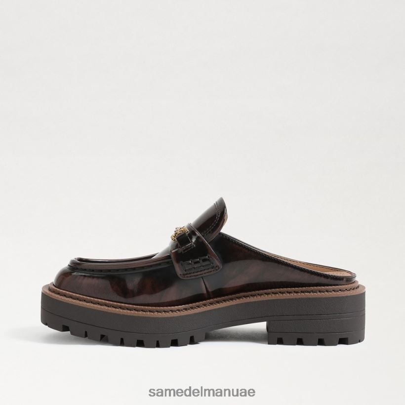 كستناء أحذية Sam Edelman نحيف نعل لينون العروة 246L6T464