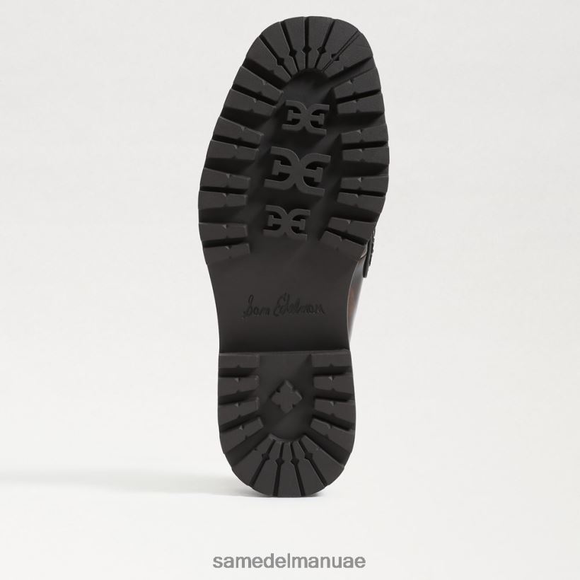 كستناء أحذية Sam Edelman نحيف نعل لينون العروة 246L6T464