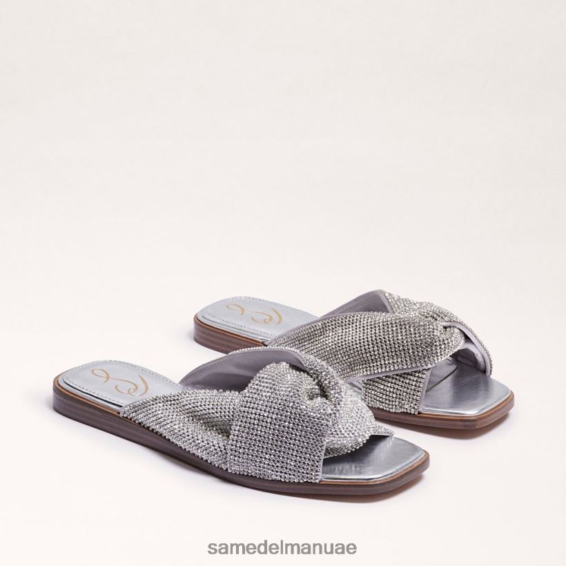 فضة أحذية Sam Edelman نحيف صندل منزلق من إيسي 246L6T466