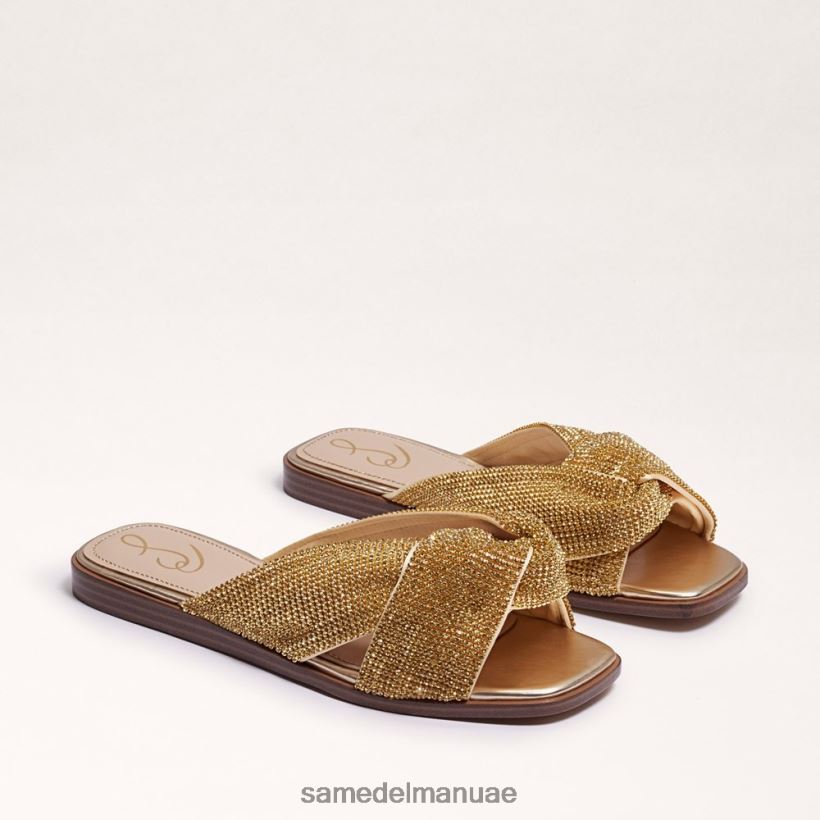 ذهب أحذية Sam Edelman نحيف صندل منزلق من إيسي 246L6T467