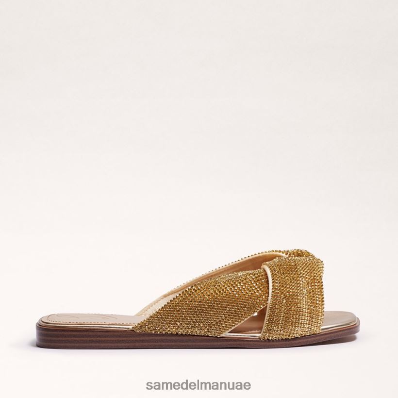 ذهب أحذية Sam Edelman نحيف صندل منزلق من إيسي 246L6T467