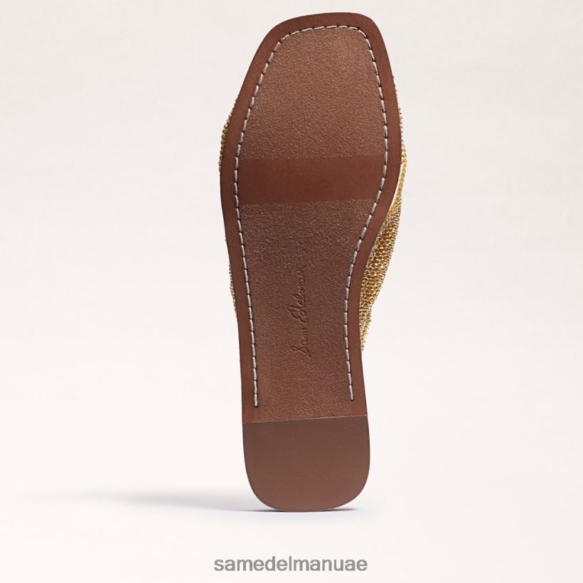 ذهب أحذية Sam Edelman نحيف صندل منزلق من إيسي 246L6T467