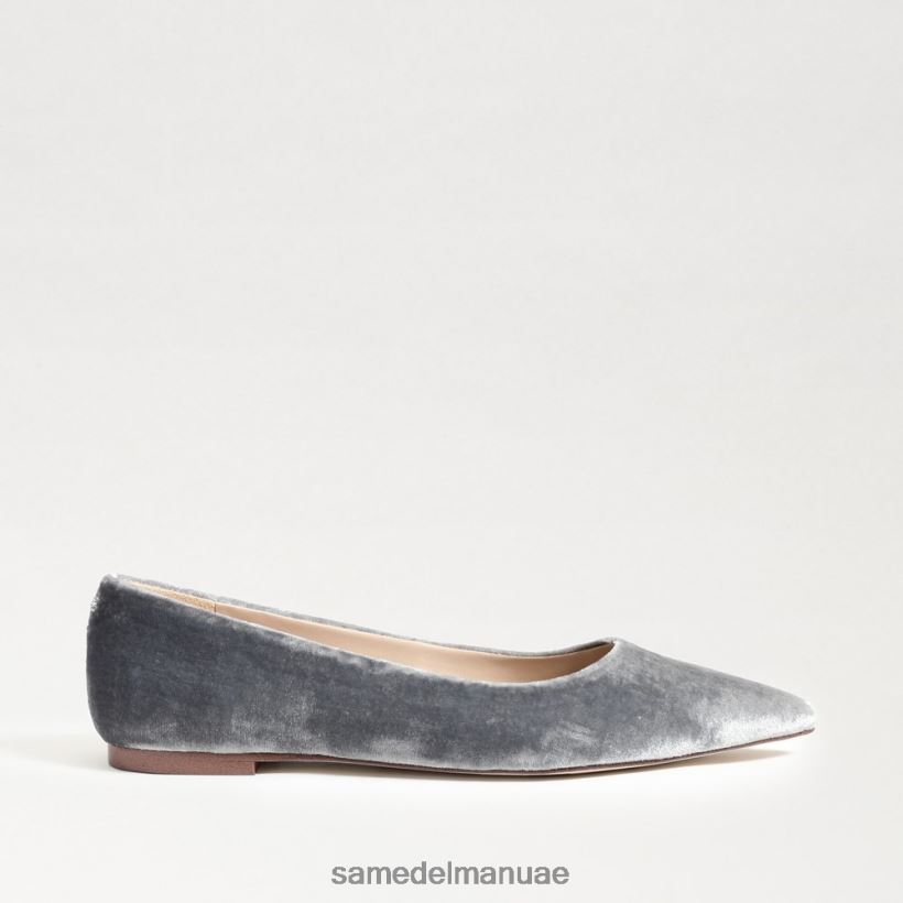 سموكي المخملية الزرقاء أحذية Sam Edelman نحيف واندا مدببة عند أصابع القدم 246L6T474