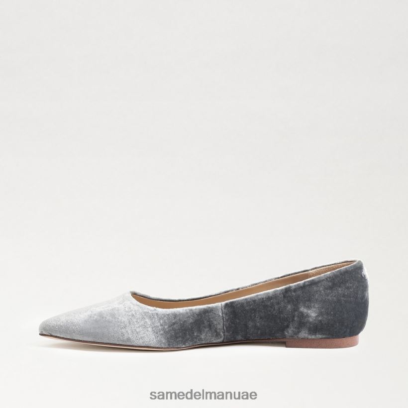 سموكي المخملية الزرقاء أحذية Sam Edelman نحيف واندا مدببة عند أصابع القدم 246L6T474