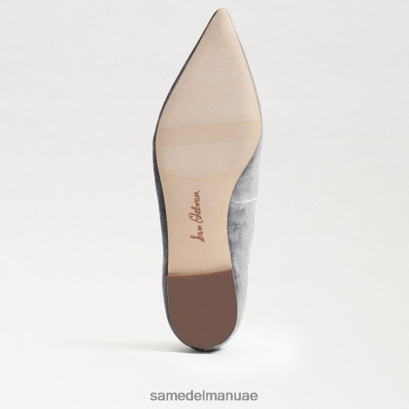 سموكي المخملية الزرقاء أحذية Sam Edelman نحيف واندا مدببة عند أصابع القدم 246L6T474