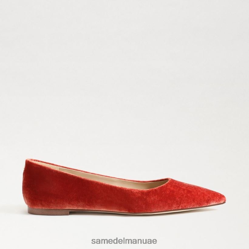 كانيون برتقالي مخملي أحذية Sam Edelman نحيف واندا مدببة عند أصابع القدم 246L6T475