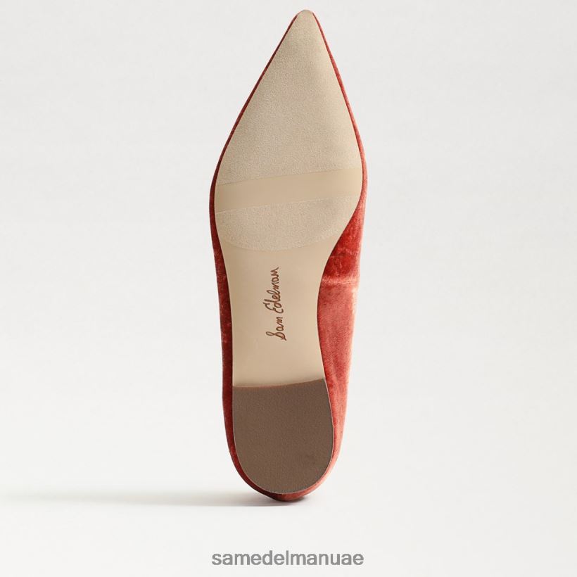كانيون برتقالي مخملي أحذية Sam Edelman نحيف واندا مدببة عند أصابع القدم 246L6T475