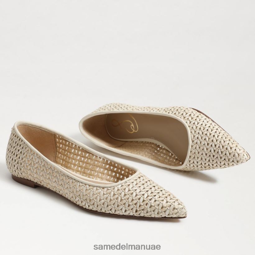 عاج أحذية Sam Edelman نحيف واندا مدببة عند أصابع القدم 246L6T477