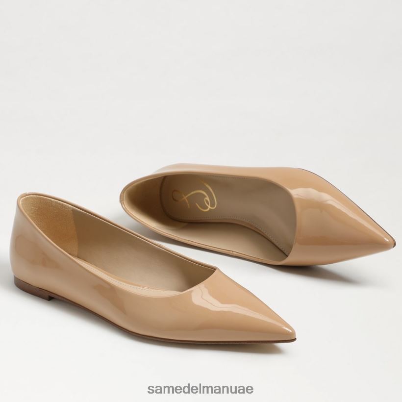 براءة اختراع الرمال الذهبية أحذية Sam Edelman نحيف واندا مدببة عند أصابع القدم 246L6T482
