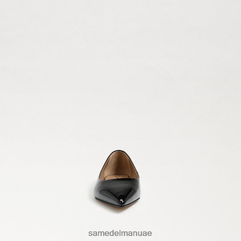 أسود براءة اختراع أحذية Sam Edelman نحيف واندا مدببة عند أصابع القدم 246L6T483