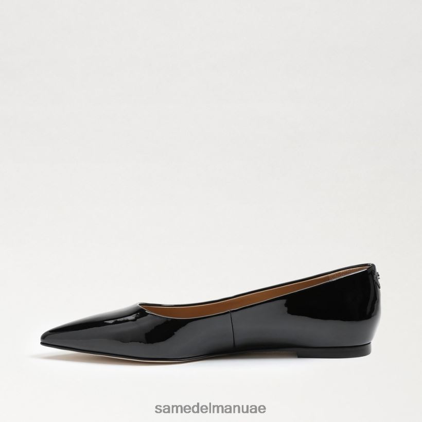 أسود براءة اختراع أحذية Sam Edelman نحيف واندا مدببة عند أصابع القدم 246L6T483