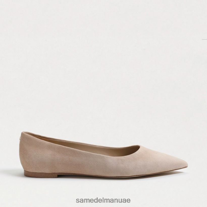 جلد الغزال كابتشينو أحذية Sam Edelman نحيف واندا مدببة عند أصابع القدم 246L6T485