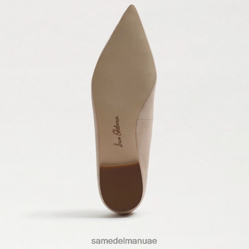 جلد الغزال كابتشينو أحذية Sam Edelman نحيف واندا مدببة عند أصابع القدم 246L6T485
