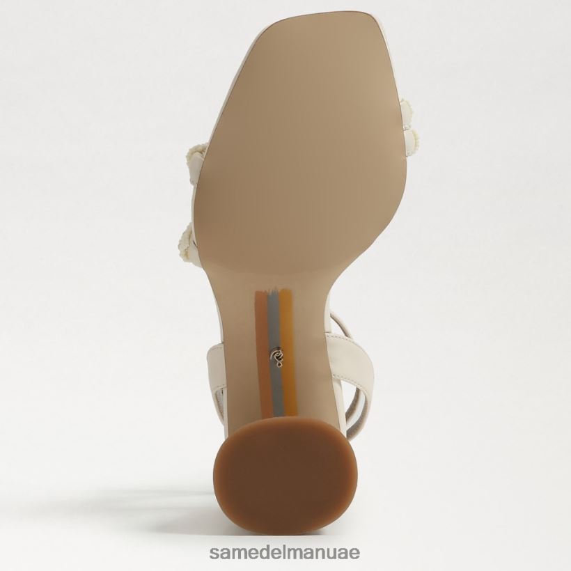 العاج الحديث أحذية Sam Edelman نحيف صندل بكعب عريض من الخرز من كيا 246L6T488
