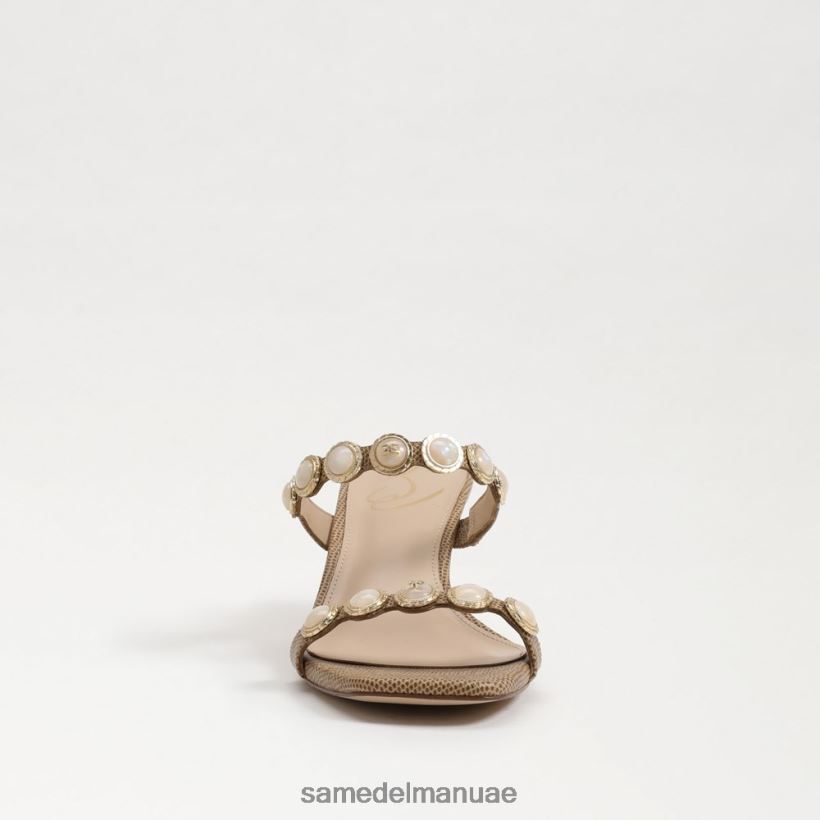 كريم تشاي أحذية Sam Edelman نحيف بالما هريرة كعب بغل 246L6T492