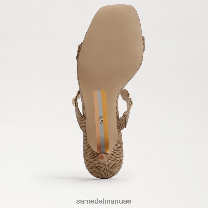 كريم تشاي أحذية Sam Edelman نحيف بالما هريرة كعب بغل 246L6T492