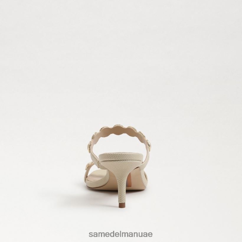 كريم الموز أحذية Sam Edelman نحيف بالما هريرة كعب بغل 246L6T493