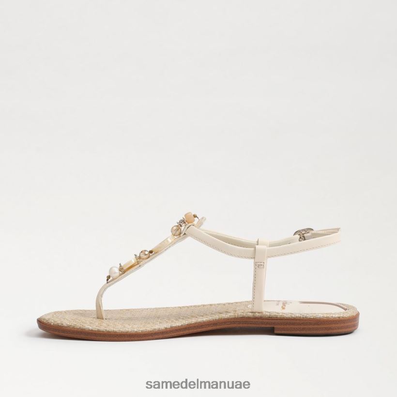 العاج الحديث أحذية Sam Edelman نحيف صندل جيجي ريترو ثونغ 246L6T496