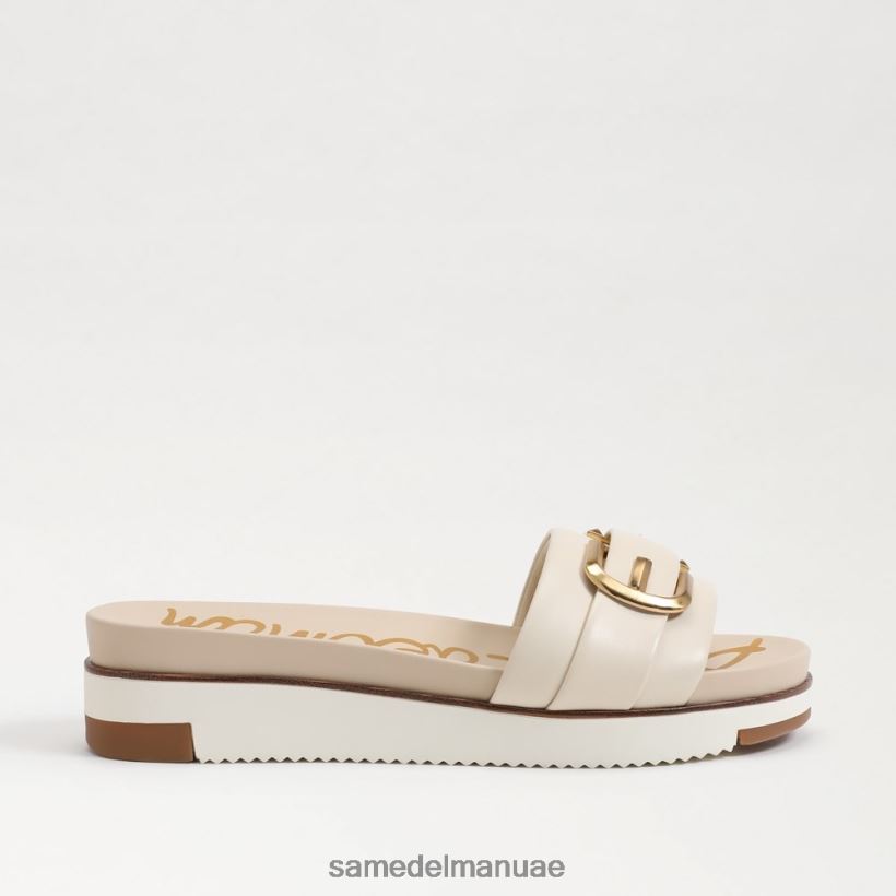 العاج الحديث أحذية Sam Edelman نحيف أميليا صندل الشريحة 246L6T509