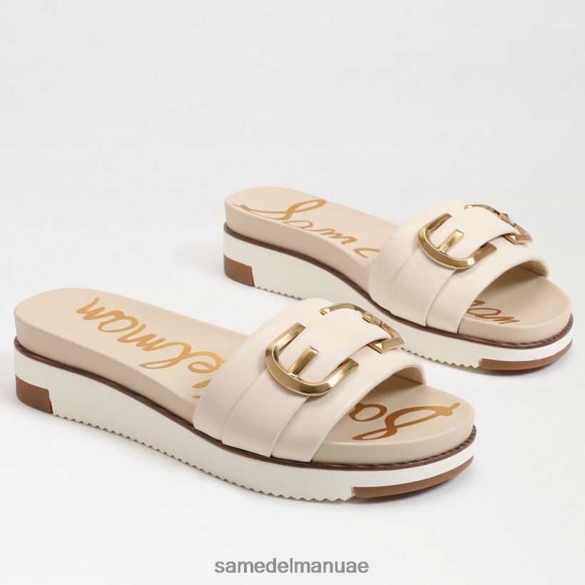 العاج الحديث أحذية Sam Edelman نحيف أميليا صندل الشريحة 246L6T509
