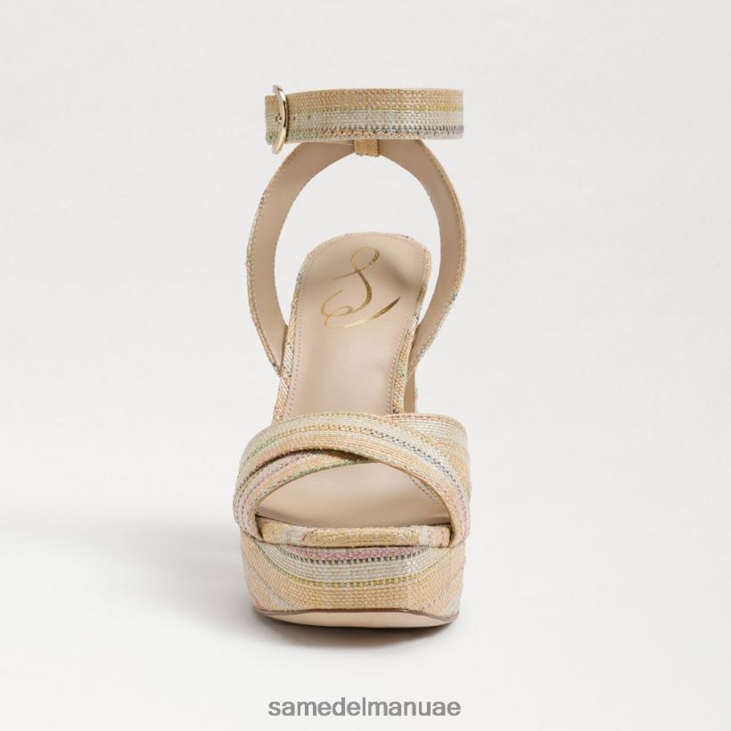 الرافية المتعددة الطبيعية أحذية Sam Edelman نحيف صندل منصة كاينا 246L6T510