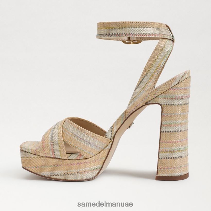 الرافية المتعددة الطبيعية أحذية Sam Edelman نحيف صندل منصة كاينا 246L6T510