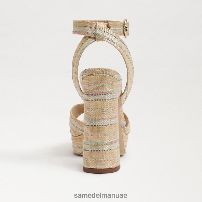 الرافية المتعددة الطبيعية أحذية Sam Edelman نحيف صندل منصة كاينا 246L6T510
