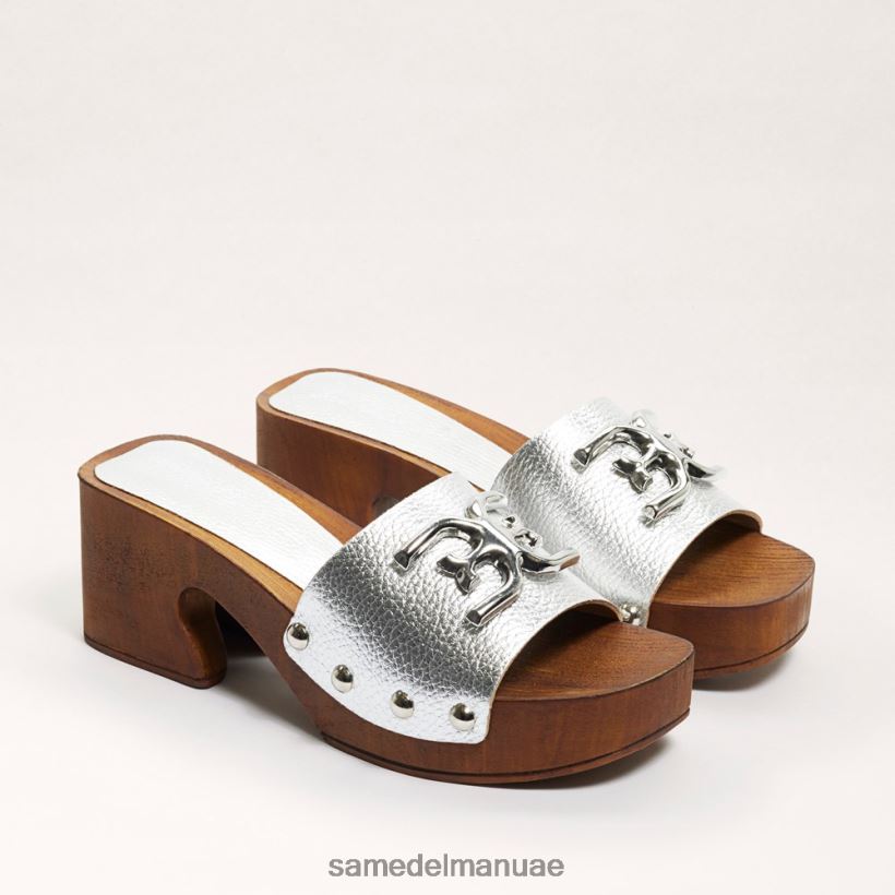 فضة أحذية Sam Edelman نحيف صندل بغل فرانسينا 246L6T519