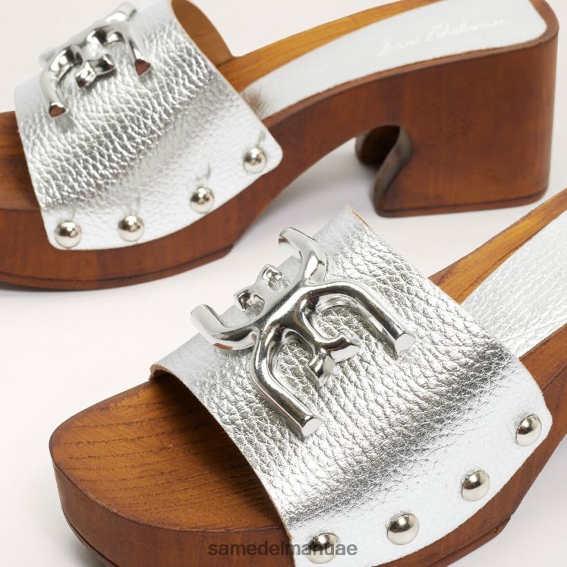 فضة أحذية Sam Edelman نحيف صندل بغل فرانسينا 246L6T519