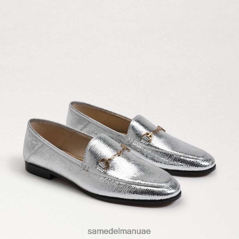 الفضة الناعمة أحذية Sam Edelman نحيف لورين بت متعطل 246L6T52
