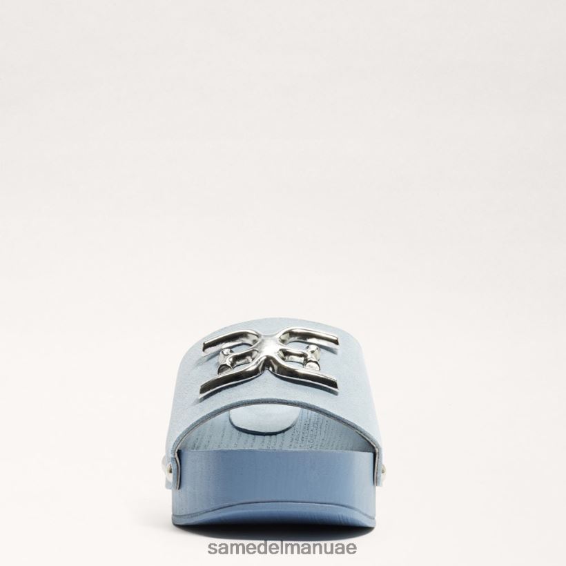 أزرق شاحب أحذية Sam Edelman نحيف صندل بغل فرانسينا 246L6T521