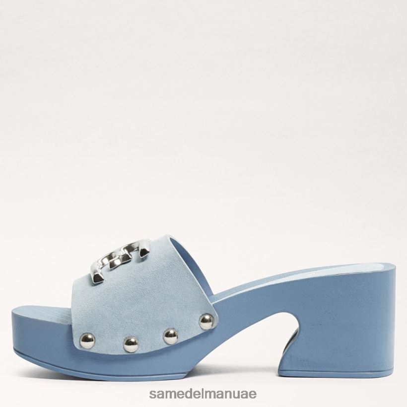 أزرق شاحب أحذية Sam Edelman نحيف صندل بغل فرانسينا 246L6T521