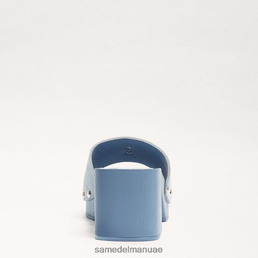 أزرق شاحب أحذية Sam Edelman نحيف صندل بغل فرانسينا 246L6T521