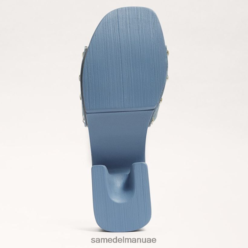 أزرق شاحب أحذية Sam Edelman نحيف صندل بغل فرانسينا 246L6T521