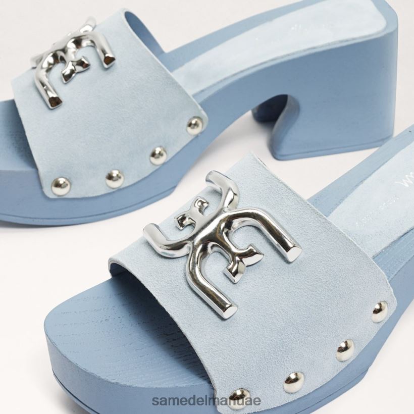 أزرق شاحب أحذية Sam Edelman نحيف صندل بغل فرانسينا 246L6T521