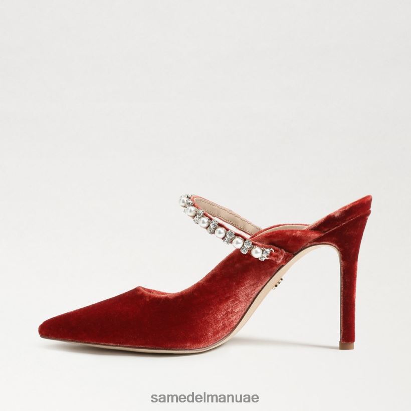 كانيون برتقالي مخملي أحذية Sam Edelman نحيف مضخة بغل هايلاند 246L6T527