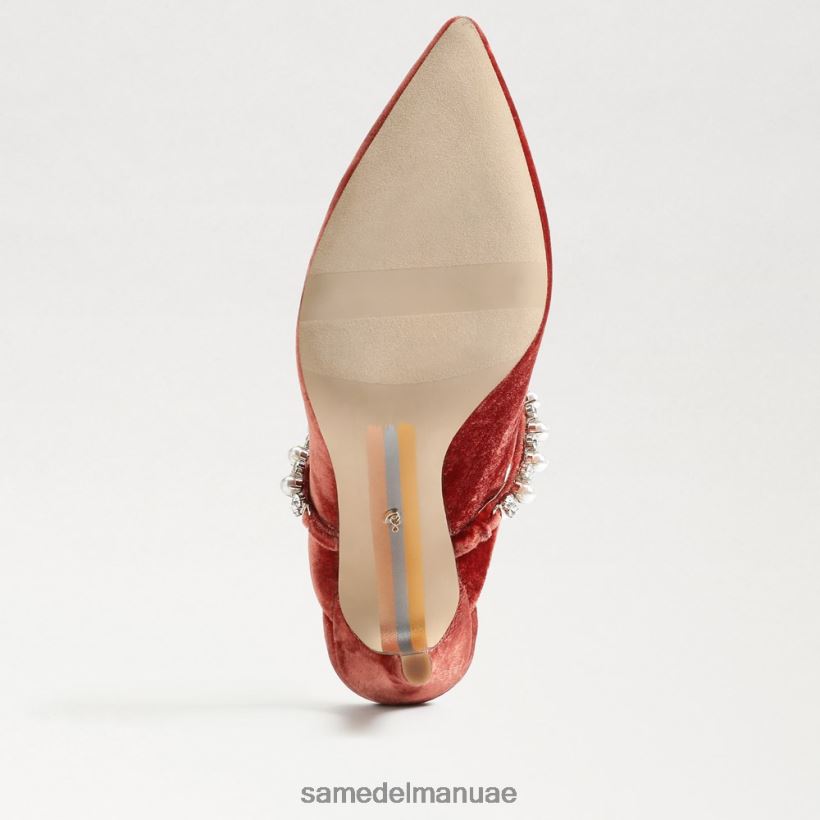 كانيون برتقالي مخملي أحذية Sam Edelman نحيف مضخة بغل هايلاند 246L6T527