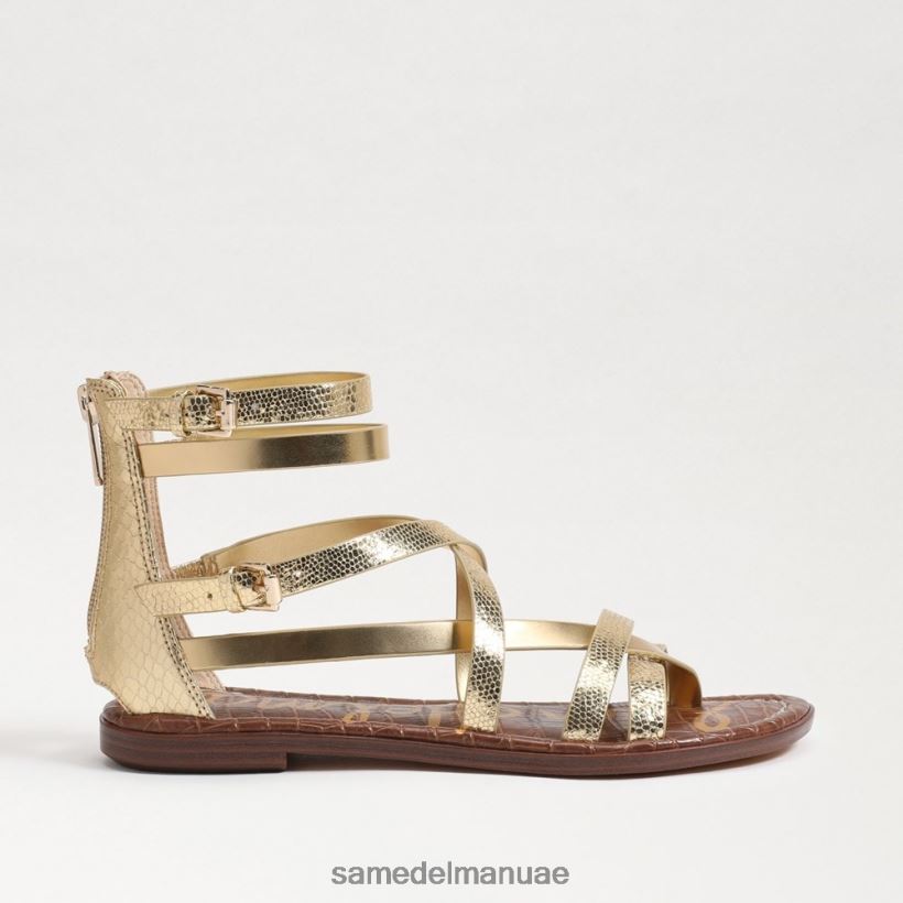 العنبر الذهب أحذية Sam Edelman نحيف صندل مصارع جيبس 246L6T530