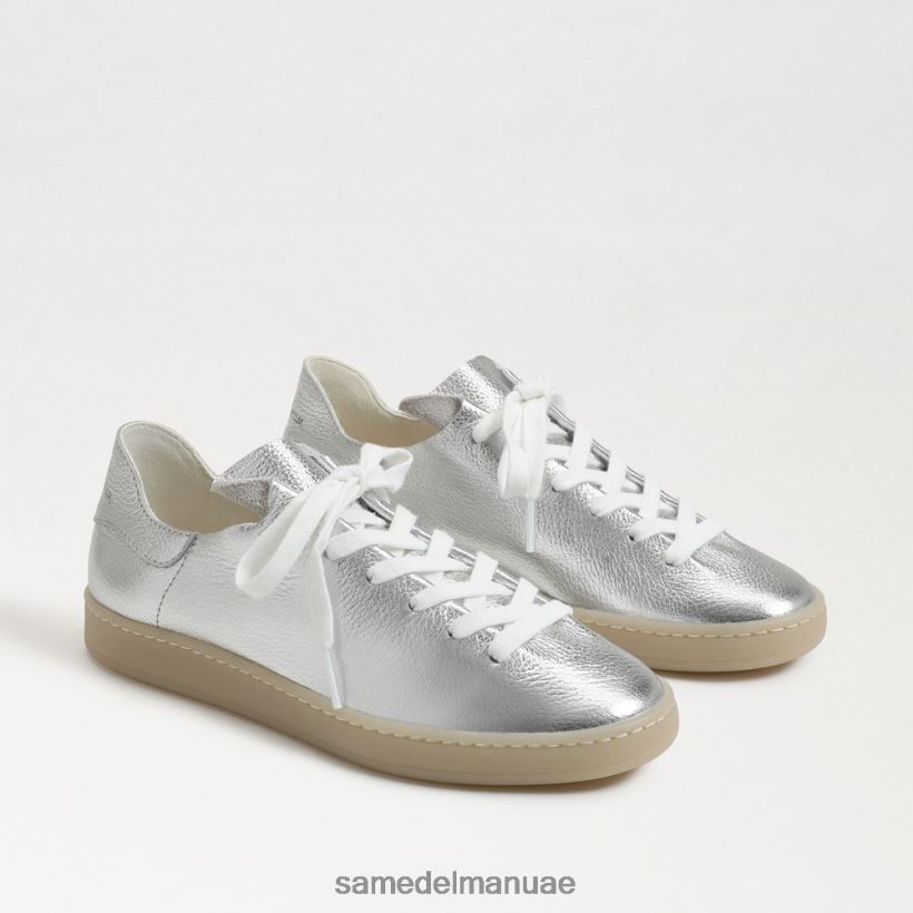 الفضة الناعمة أحذية Sam Edelman نحيف حذاء جاكسون برباط 246L6T531