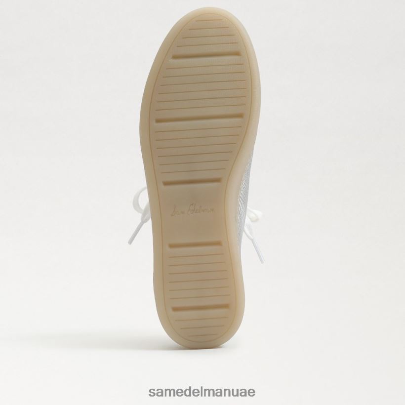 الفضة الناعمة أحذية Sam Edelman نحيف حذاء جاكسون برباط 246L6T531