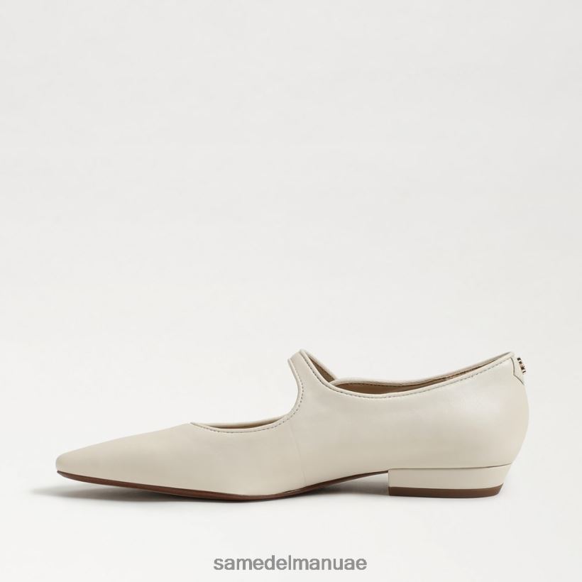 العاج الحديث أحذية Sam Edelman نحيف جين ماري جين مدببة عند أصابع القدم المسطحة 246L6T542
