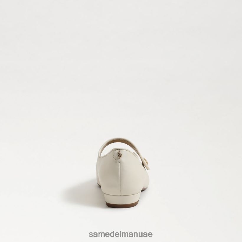 العاج الحديث أحذية Sam Edelman نحيف جين ماري جين مدببة عند أصابع القدم المسطحة 246L6T542