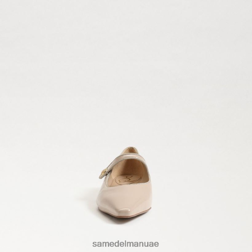 براءة اختراع شاي لاتيه أحذية Sam Edelman نحيف جين ماري جين مدببة عند أصابع القدم المسطحة 246L6T543