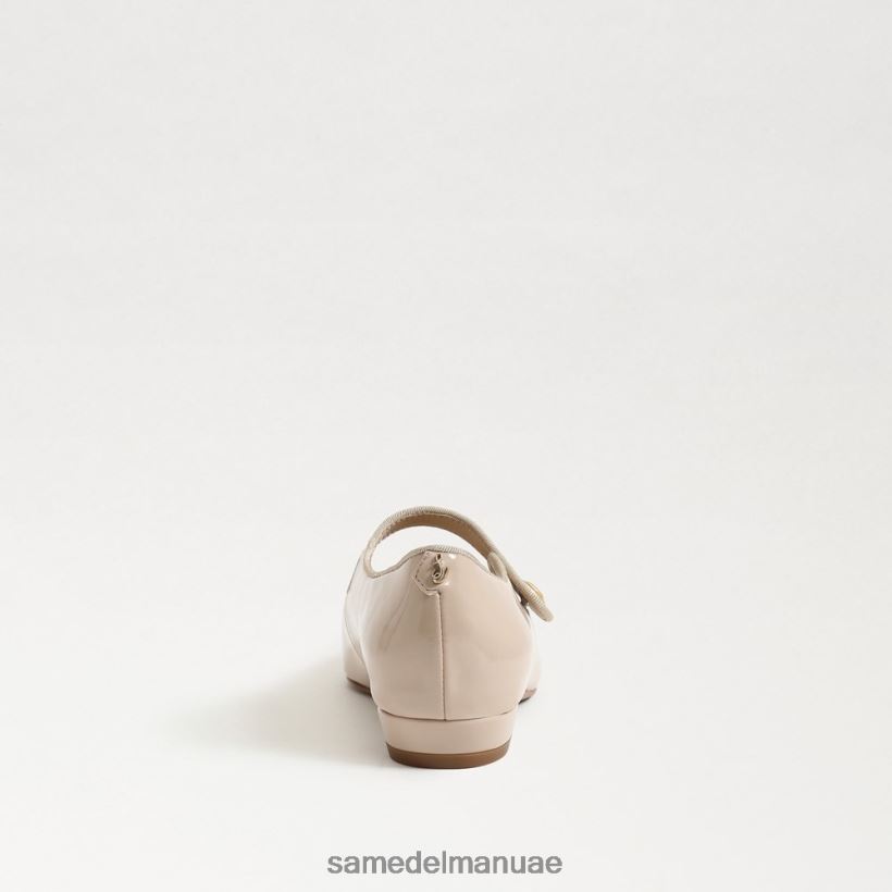 براءة اختراع شاي لاتيه أحذية Sam Edelman نحيف جين ماري جين مدببة عند أصابع القدم المسطحة 246L6T543