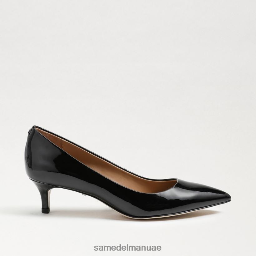 أسود براءة اختراع أحذية Sam Edelman نحيف مضخة كعب دوري هريرة 246L6T544