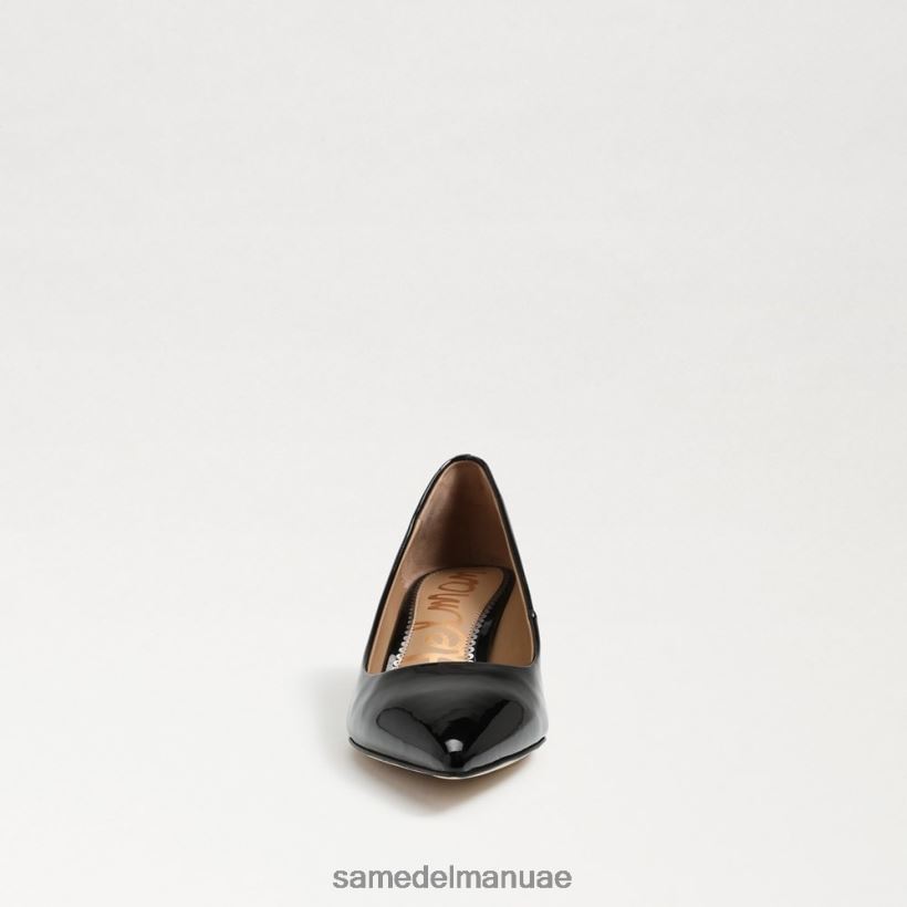 أسود براءة اختراع أحذية Sam Edelman نحيف مضخة كعب دوري هريرة 246L6T544