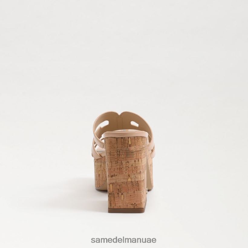 براءة اختراع أحمر الخدود البيج أحذية Sam Edelman نحيف صندل منصة التطوير 246L6T549