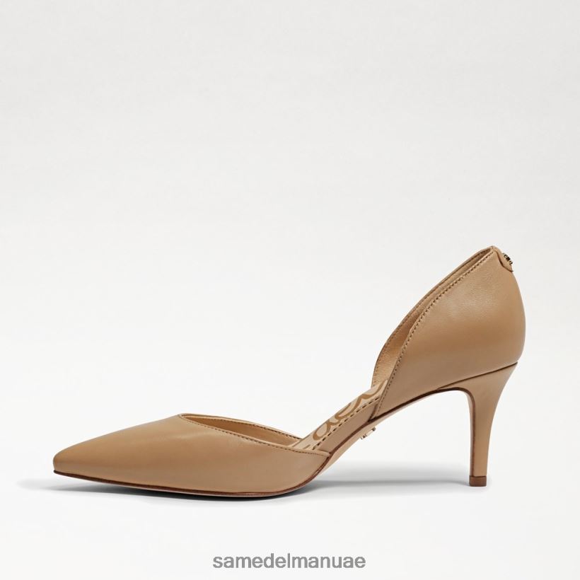 بيج فاتح أحذية Sam Edelman نحيف كعب هريرة بمقدمة مدببة من جاينا 246L6T551
